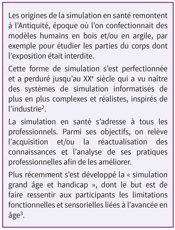 Simuler le vieillissement : une plus-value en termes de connaissances théoriques et de pratiques des soins