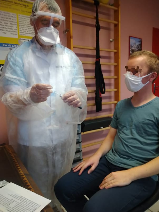 Les prélèvements naso-pharyngés