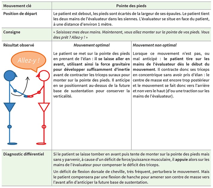 Un autre regard sur les tests : comment évaluer cliniquement le contrôle moteur proactif en gériatrie ?