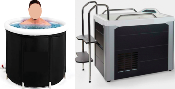 Modalités d'immersion en eau froide dans le cadre de la récupération du sportif