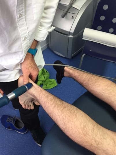 Ondes de choc : exemples d'application en traumatologie du sport