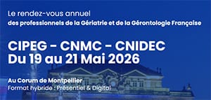 24e Congrès Interdisciplinaire des Professionnels En Gériatrie