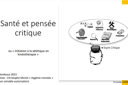 Retour d'expérience : enseignements de « santé et pensée critique » en IFMK